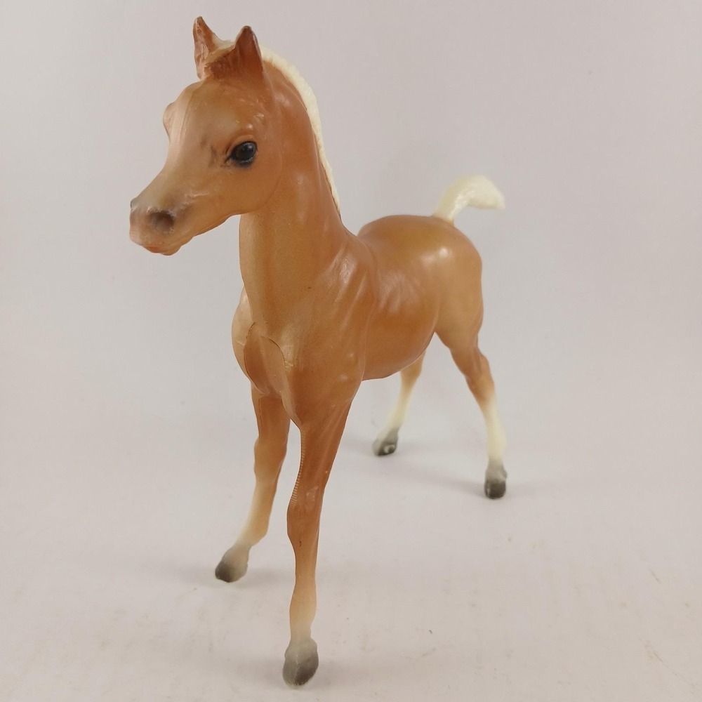 Vintage Breyer Horse #6 Charity Matte DARK Palomino Family Arabian Foal 1970s - Picture 2 of 11